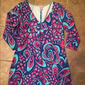 Size large French terry dress euc